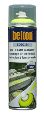 Belton Bau- und Forst-Markierer, neongelb 500 ml, 323564